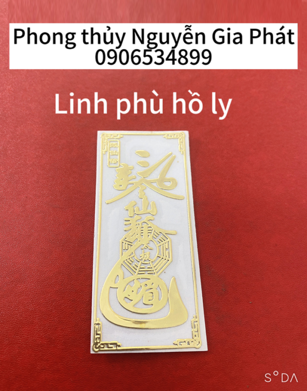 Linh phù cầu may mắn chặn cung đào hoa của chồng