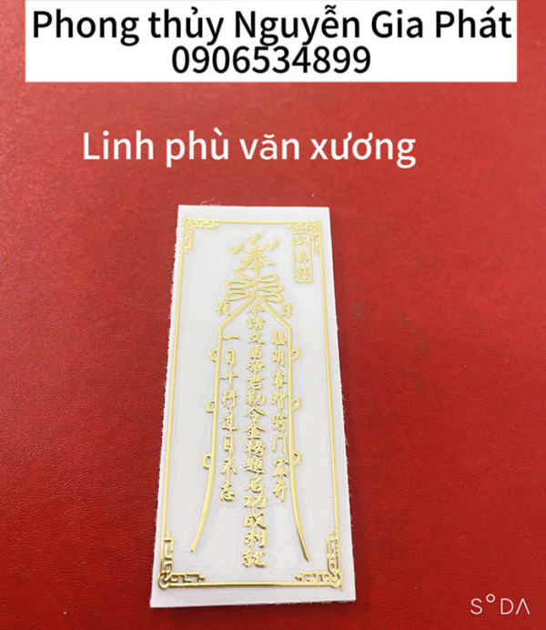 Linh phù cầu thi cử công danh